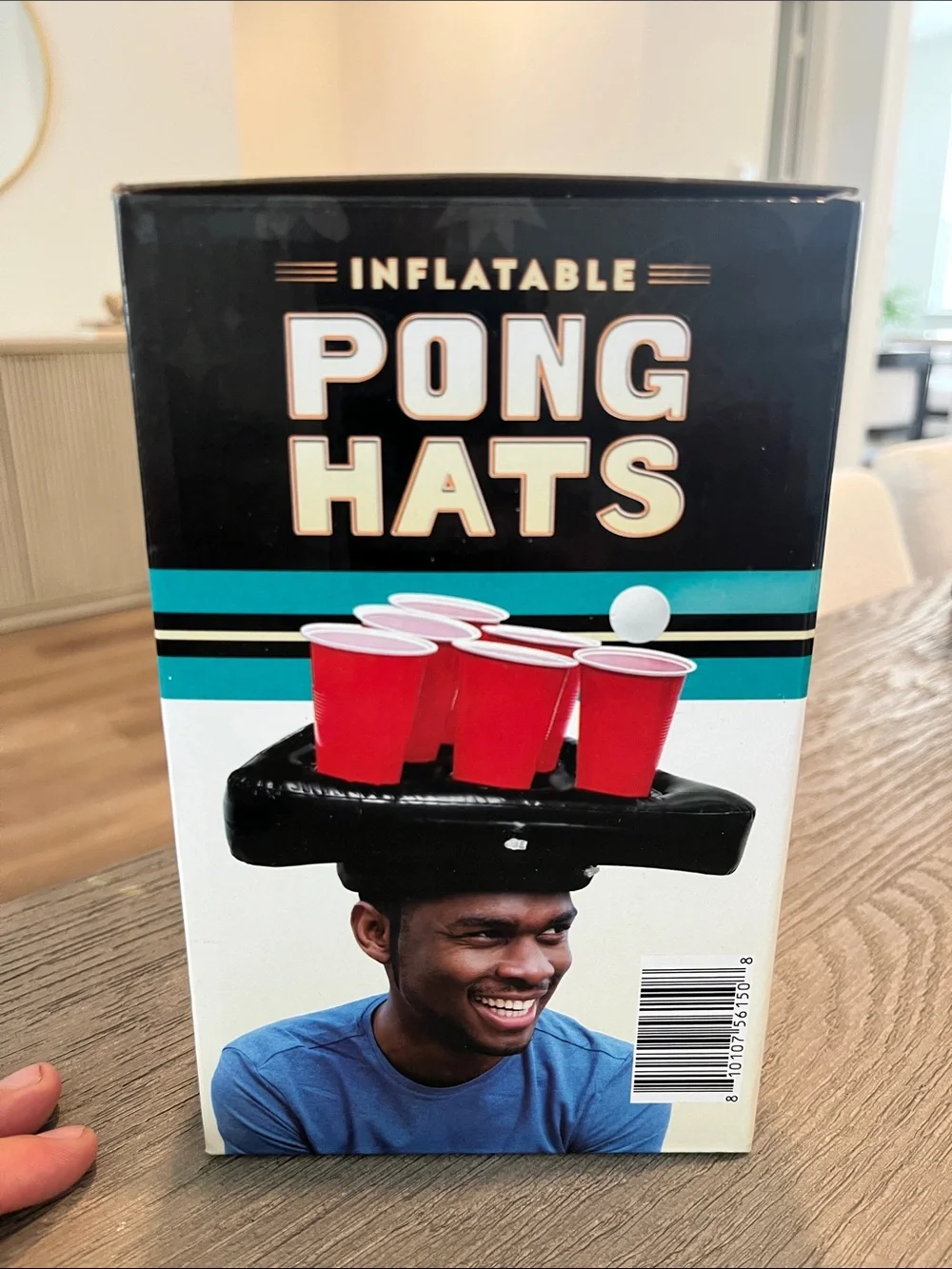 Inflatable Pong Hats Party Set